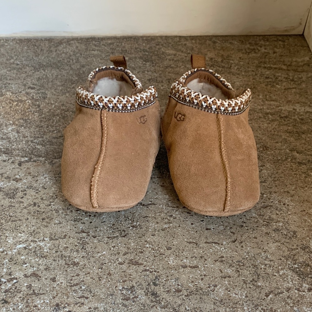UGG Tan Kids Tasman Clog Slippers